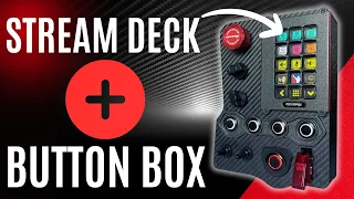 Best of Both Worlds: Racebox GTR Sim Racing Button Box & Stream Deck Fusion!