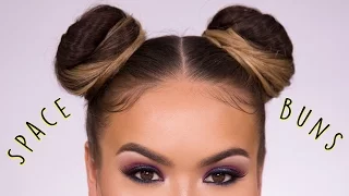 Space Buns EASY How-To Hairstyle Tutorial | Maryam Maquillage