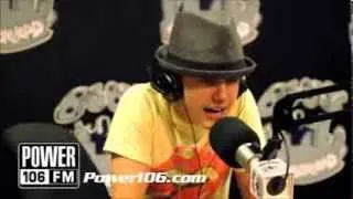 Justin Bieber FULL RAP on Power106.com