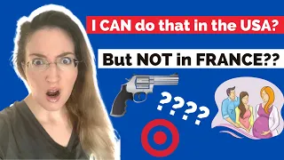 9 Things you CAN do in the USA but NOT France