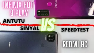 Versus Redmi 9C VS Infinix Hot 9 Play Indonesia, Pertarungan LOW END! || GADGET VERSUS #13