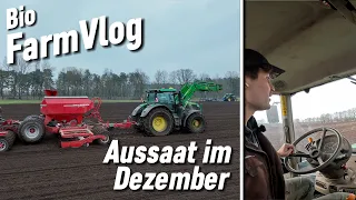 Dinkel Aussaat mit JD 6215R + Horsch 6 AS & 6250 R + Lemken 7 Schar Pflug / Vlog  67