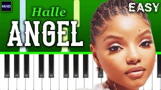 Halle - Angel - Piano Tutorial [EASY]