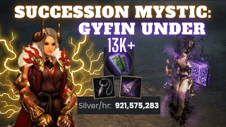 ⚡️THE LIGHTNING FIST⚡️Succession Mystic Gyfin Underground Farm Guide [Black Desert Online]