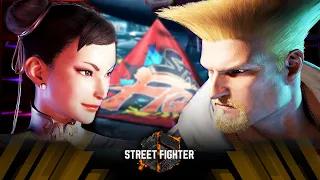 Street Fighter 6 - Chun-Li Vs Guile (Very Hard) ~ Level 8