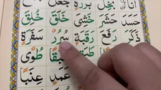 Learn Quran in English Beginner level - Noorani Qaida - Learn Quran for Beginners Lesson 18