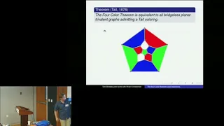 Tom Mrowka - An approach to the Four Color Theorem via Gauge Theory and Three Manifold Topology