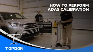 How to Perform ADAS Calibration | TOPDON ADAS | Lane Departure Warning Calibration