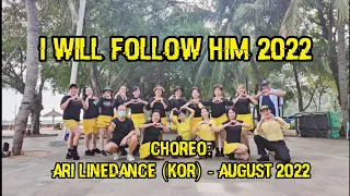 I Will Follow Him 2022 Line Dance  Demo Video