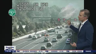 Pit maneuver stops wrong-way driver on SR 520 | FOX 13 Seattle