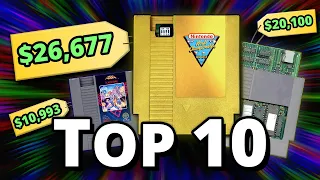 Top 10 Most Expensive NES Games in 2024!