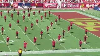 The Spirit of Troy Takes the Field before the USC-Rice Football Game on Saturday, Sept. 3, 2022