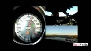 Mercedes Benz SLS AMG 0-300km/h - Acceleration