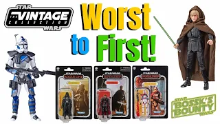 Worst to First: Star Wars The Vintage Collection 2020 Figures