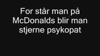 McDonalds Sangen