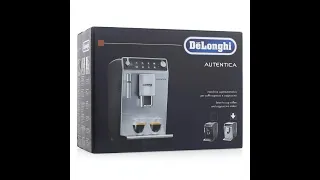 Кофемашина Delonghi ETAM 29.510 SB - обзор; Overview of coffeemachine Delonghi Autentica