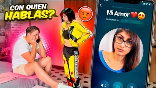 ENGAÑO A KELLY VELOZ CON OTRA MUJER😱BROMA PESADA😈!!