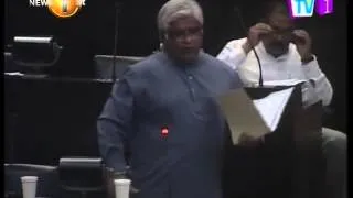 Minister Arjuna Ranatunga issues a challenge