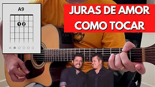 Como Tocar JURAS DE AMOR - Bruno e Marrone no violão