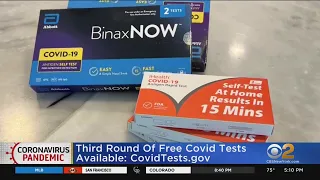 Third round of free COVID tests available from government