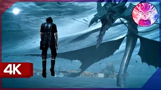 Final Fantasy XV Noctis vs Leviathan Boss Fight [PC] 4K 60 FPS