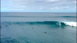 Surf Laniakea [12/30/23] North Shore Hawaii Seth Moniz, Carissa Moore, Gabriela Bryan