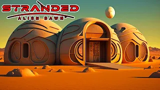 How I Build BEDROOMS! - Stranded: Alien Dawn Military Outpost ep3