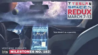 SpaceX Steals Boeing Missions, Model S vs Snowmobile, & more: SpaceX & Tesla Redux Mar 7-13: M183