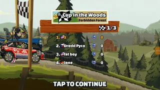 Hill Climb Racing 2 Cup in the Woods Tracks