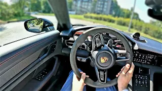 2022 Porsche Taycan [ GTS EV 517hp ] | POV Test Drive - part 3