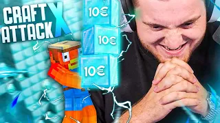 💸😍20.000€ für DIA BLÖCKE?! | GANZER Craft Attack SERVER sammelt DIAS für MICH! | Brunnen für Afrika!