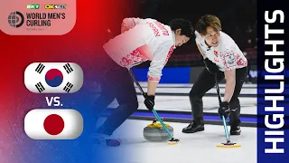 KOREA v JAPAN - Round robin - BKT Tires & OK Tire World Men's Curling Championship 2023