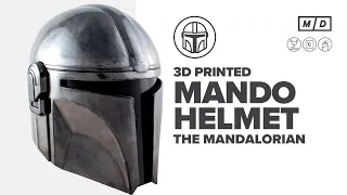 How To Make an Amazing MANDALORIAN HELMET | 3D Print & Build