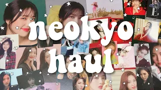 neokyo haul (mostly rv + snsd apink & weeekly)