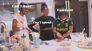 Can't see, can't hear, can't speak Baking Challenge