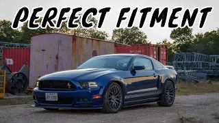 Lowering a 2014 Mustang GT on SR Performance Springs