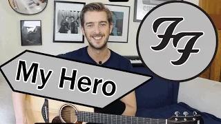 My Hero - Foo Fighters Guitar Lesson Tutorial - How to play