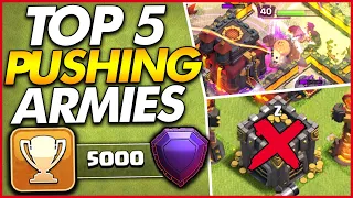 TOP 5 BEST TH10 PUSHING ATTACK STRATEGIES WITHOUT CC!! | Clash of Clans