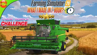 Harvester Upgraded To New John Deere! 10 Hours Challenge FS20! Hour #7 | Farming Simulator 20