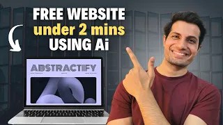 Create FREE Website Using Ai Under 2 mins? Best Ai Website Builder! (No Coding)