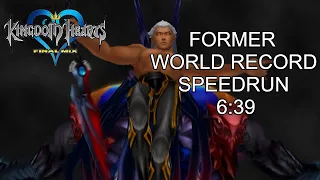 KH FM [Proud Mode] Final Ansem Speedrun 6:39 RTA [FORMER WORLD RECORD]