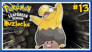 Pokémon LeafGreen possibly HARDCORE Nuzlocke | Ep# 13 | Diglett, you're our only hope! | Final Party