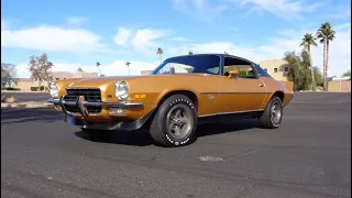 1973 Chevrolet Chevy Camaro Type LT Z/28 Z28 4 Speed Copper & Ride - My Car Story with Lou Costabile