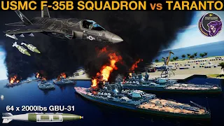 Could A USMC F-35B Squadron Have Won The 1940 Battle Of Taranto? (Naval Battle 108) | DCS