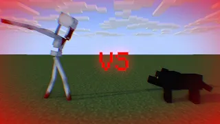 SCP-023 VS SCP-096   (Minecraft battle)