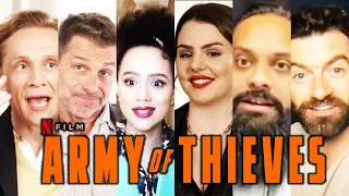 Army of Thieves: Zack Snyder Zombie Prequel Cast Interviews