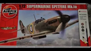 Airfix 1/72 Supermarine Spitfire Mk.1a Duxford Series Spitfire N3200 Part One