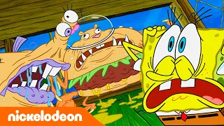 SpongeBob | SpongeBob Trasforma TUTTI in Mostri! | Nickelodeon Italia