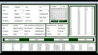 How to Create Hospital Management Systems with VBA in Excel - Full Tutorial