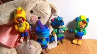 Коллекция Леонов из игры Бравл Старс/clay Art - Leon, Sally Leon, Shark leon, WEREWOLF LEON